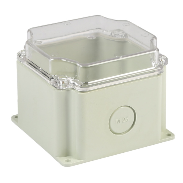 ProtechT WPE15T IP65 Waterproof Plastic Enclosure with Transparent Lid