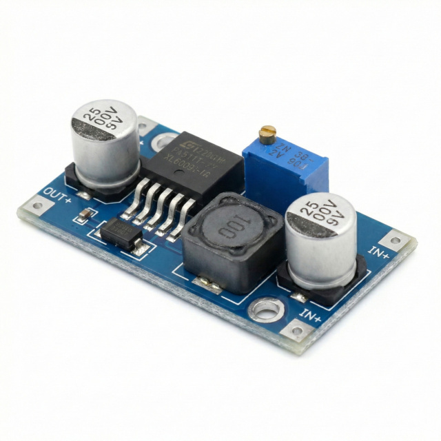 XL6009 DC-DC Adjustable Step-Up Boost Power Converter Module