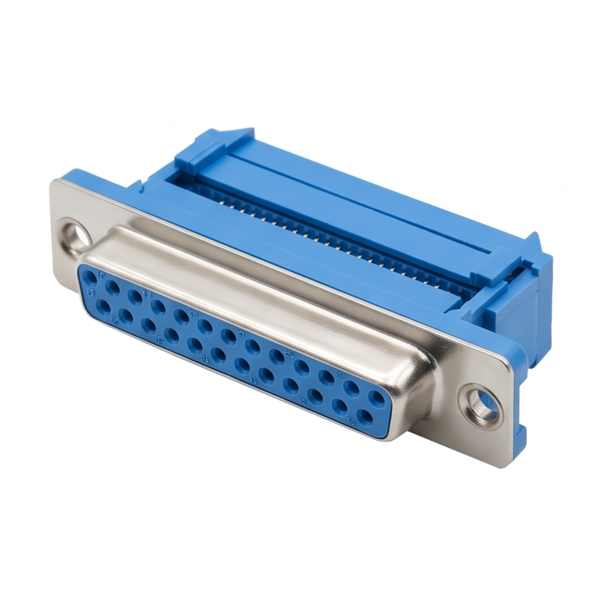 DB25 Female IDC Crimp Connector for Flat Ribbon Cable
