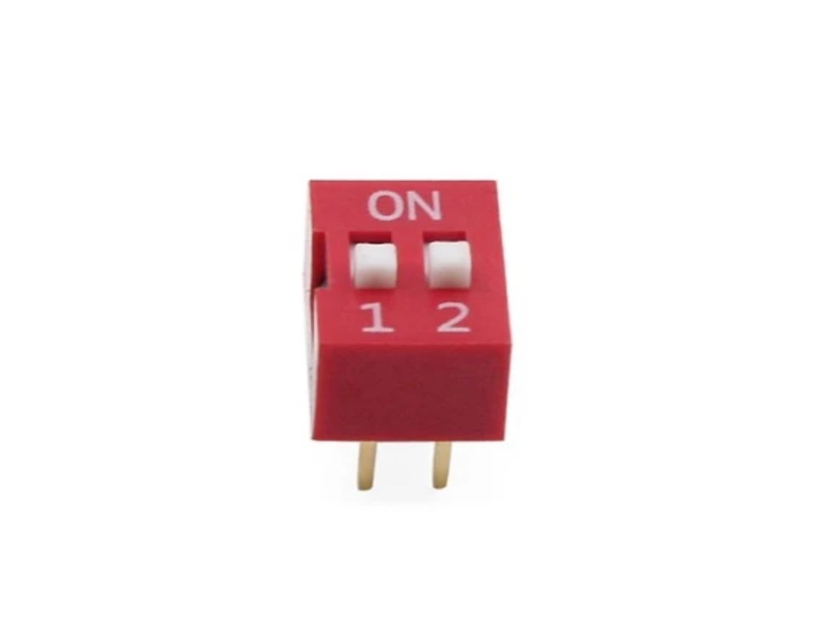 Dip Switch -2  Way, Vertical
