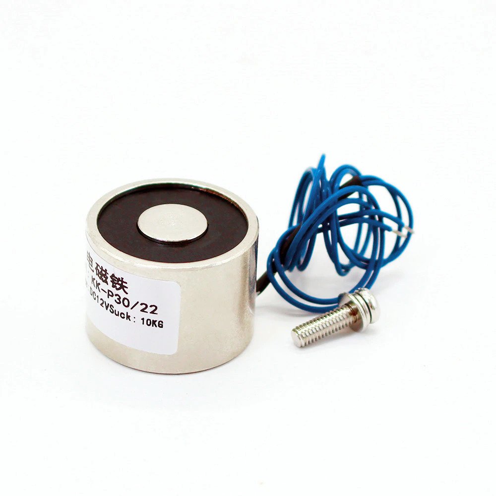   Electromagnet Lifting Solenoid DC 12V 10KG Holding force