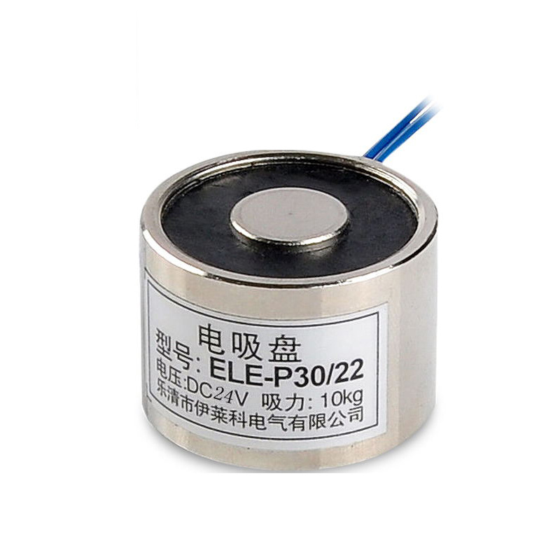 12V Electromagnet with 10 kg Lifiting Force 100N Electric Magnet