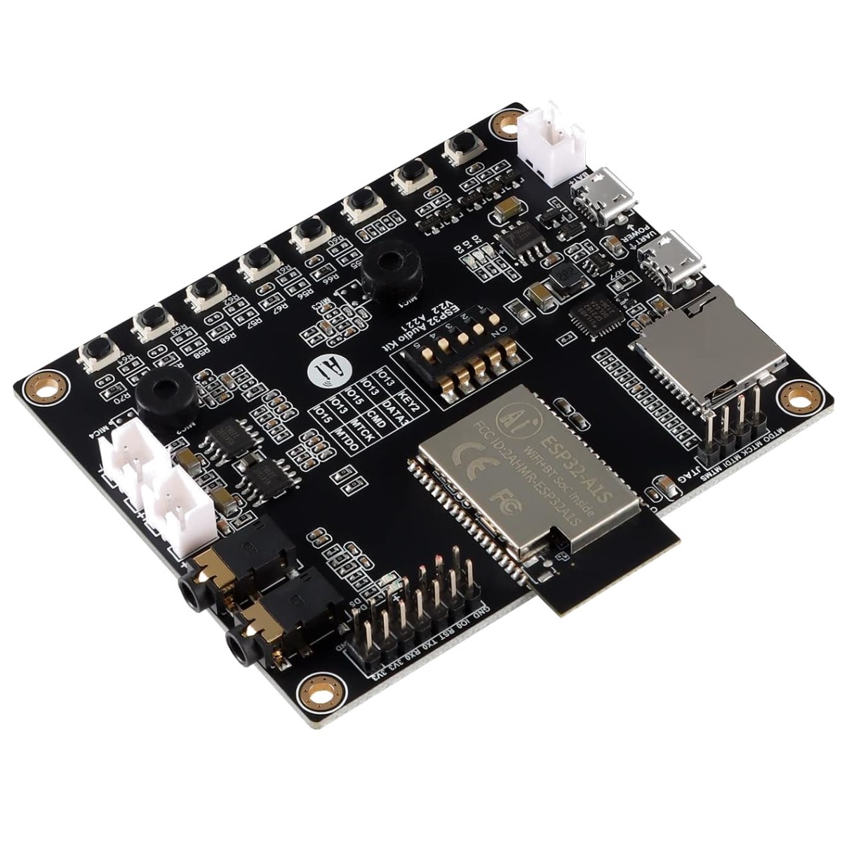 Ai-Thinker ESP32-A1S Audio Development Kit V2.2 - Wi-Fi/BT with Dual Mics & MicroSD