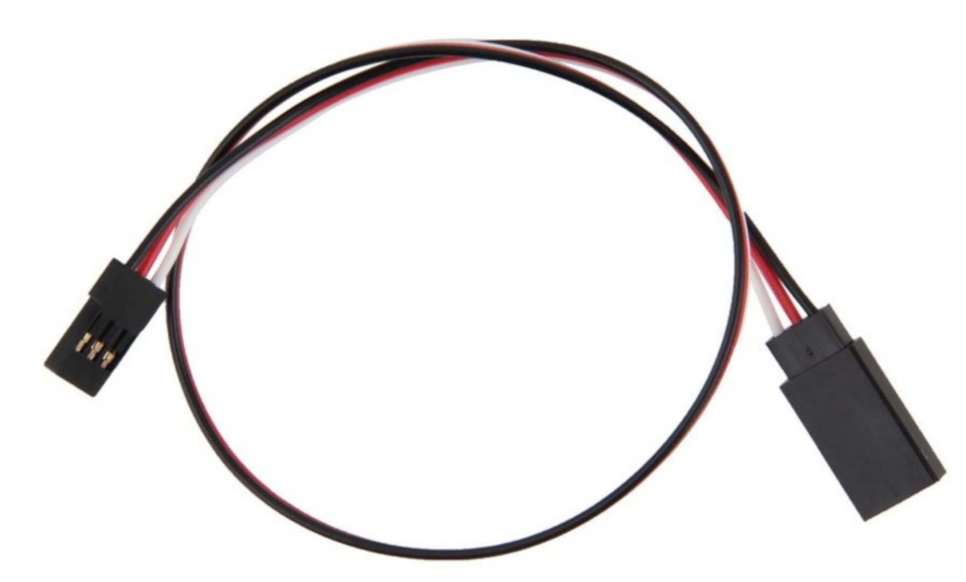 Servo Extension Cable 100cm Male to Female Wire (JR/Futaba Compatible)