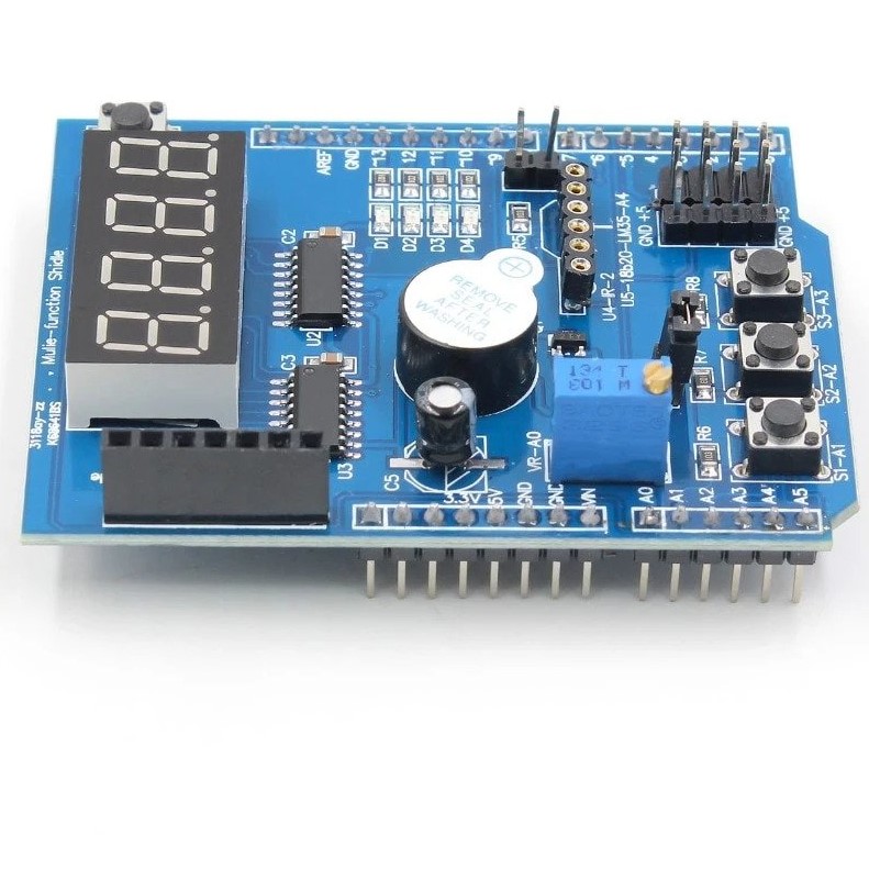 Multifunction Shield For Arduino Uno / Leonardo 