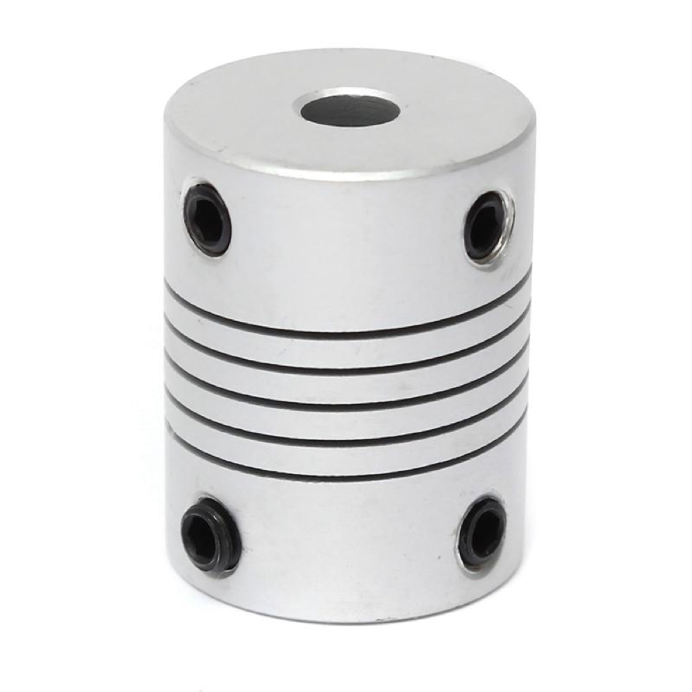 3mm to 3mm Flexible Coupler for 3D Printer CNC Shaft Metal 