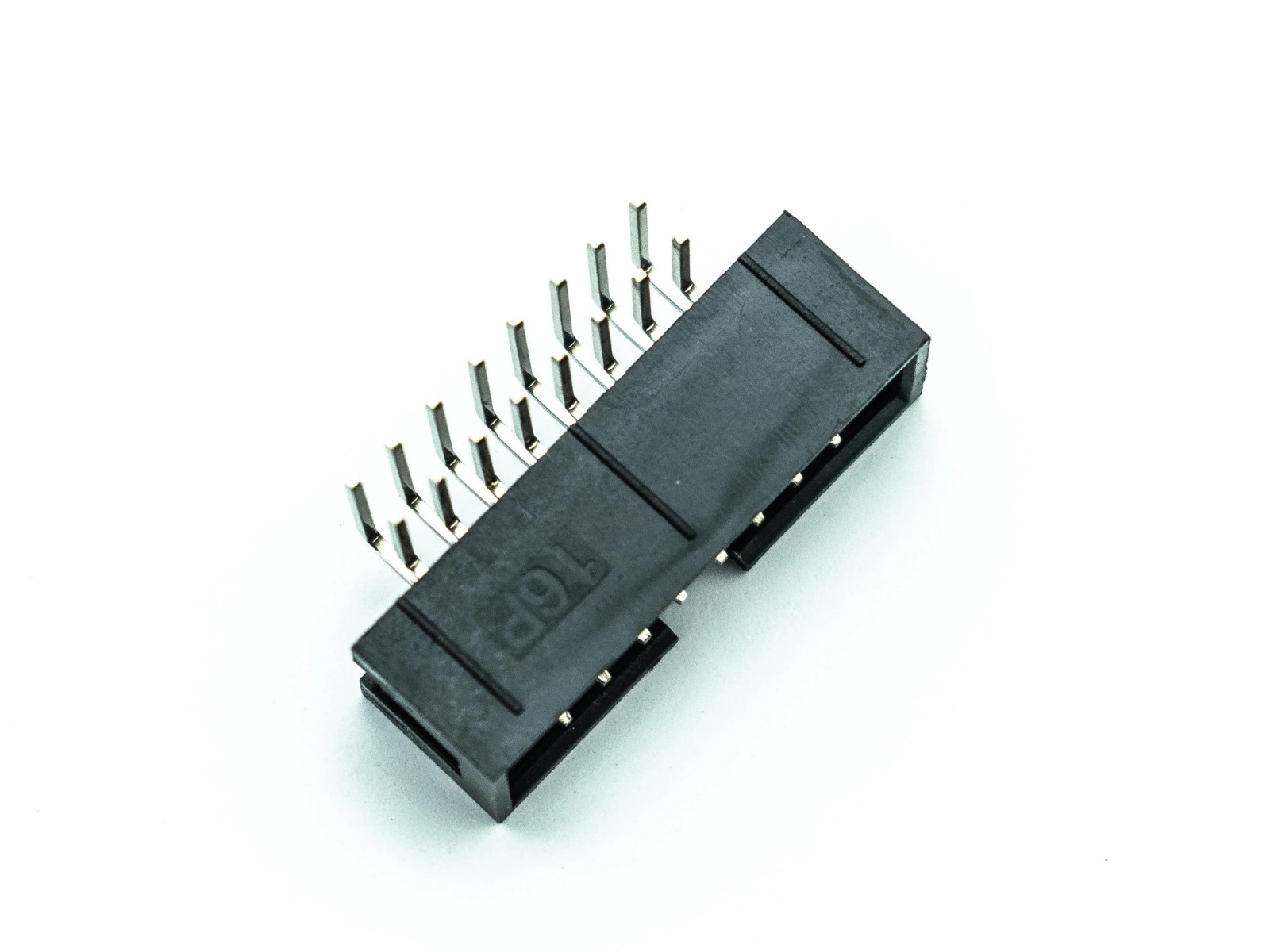  FRC IDC Box Male Header Right-Angle 8x2 16Pins