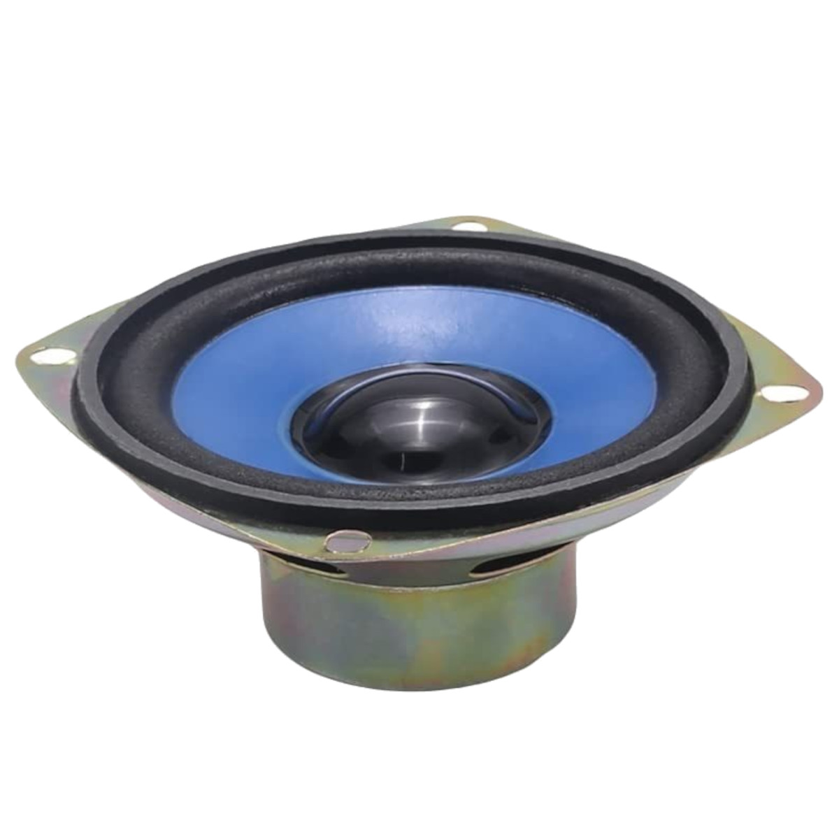 3-Inch Full-Range Audio Speaker - 4 Ohm, 5W with Blue Cone