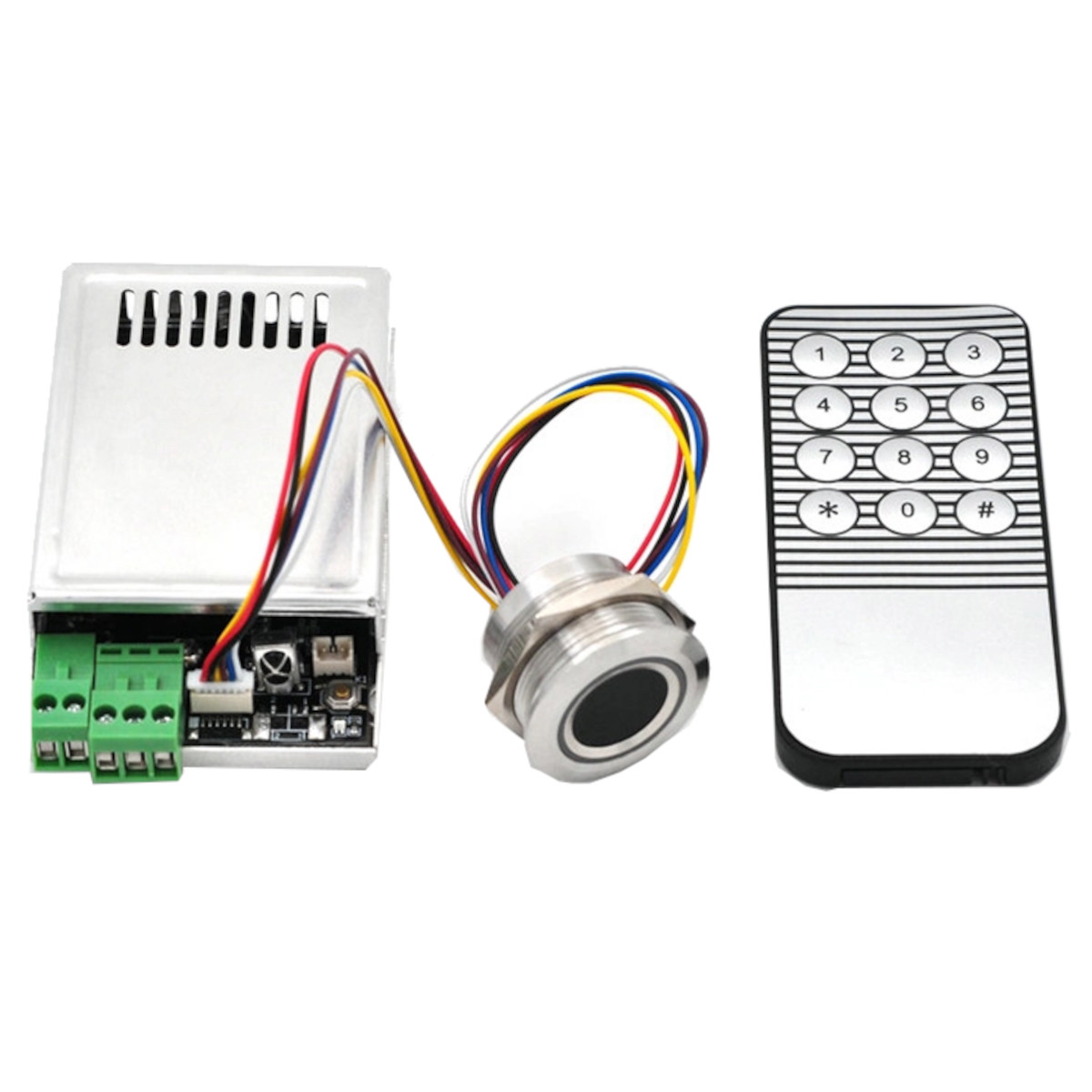 GROW K216+R503 Relay Output Fingerprint Access Control Board Sensor Remote 