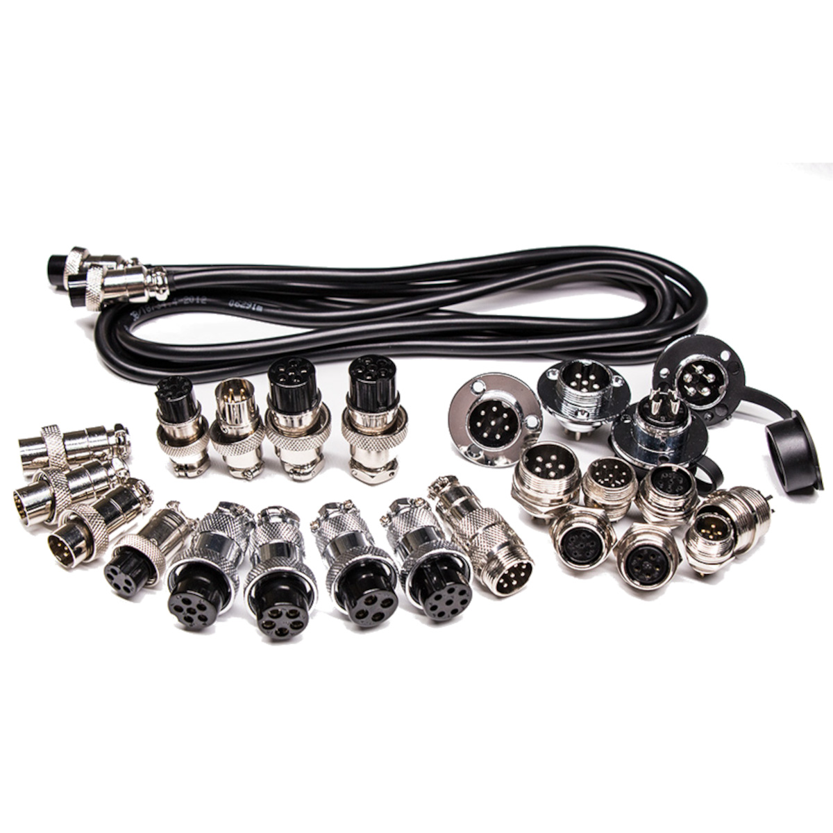 Gx Series Male Female Panel Mount Aviation Connectors