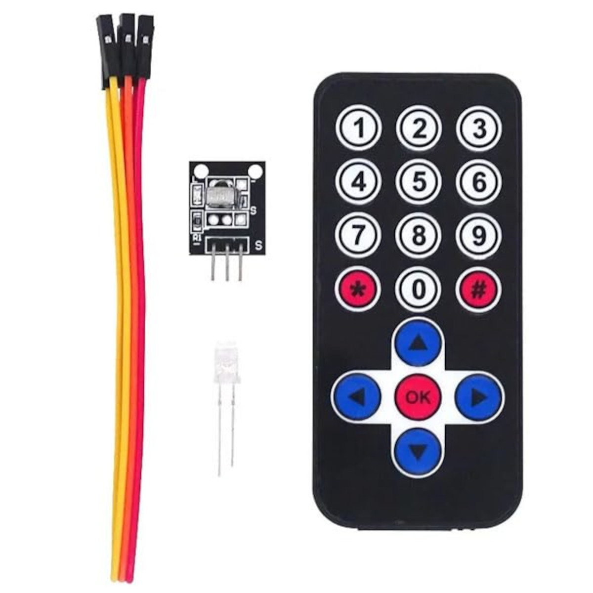 HX1838 Infrared IR Wireless Remote Control Module Kit