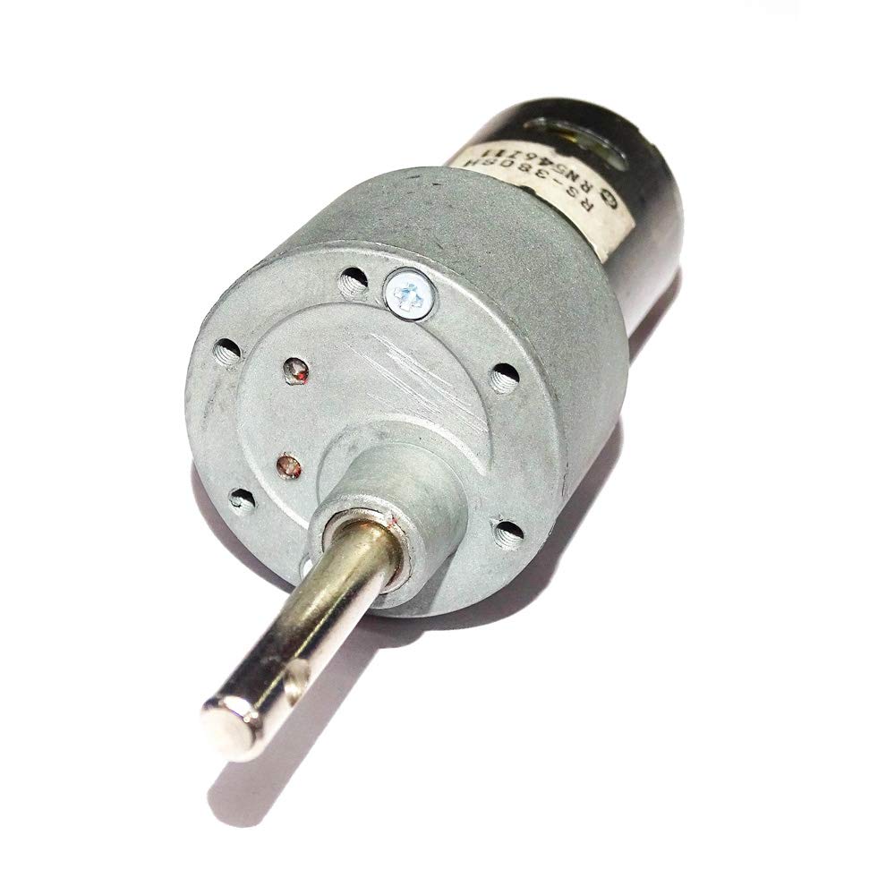 500 RPM Johnson Geared Motor DC 12V for Robotics