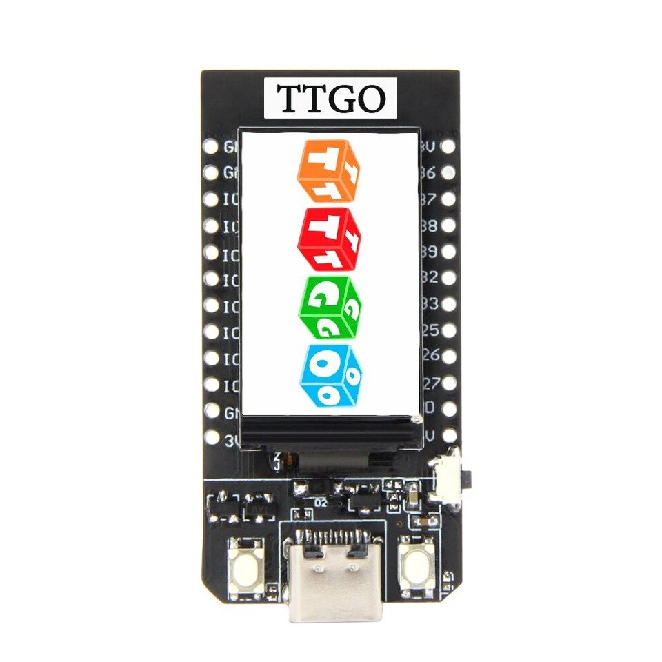 TTGO ESP32 WiFi and Bluetooth Development Board with 1.14″ LCD Display