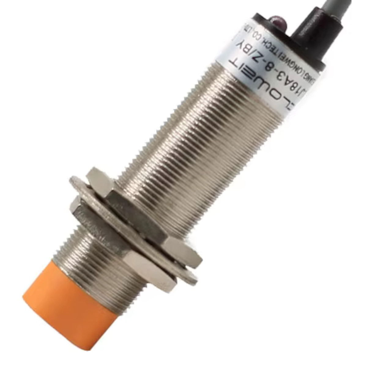 LJC18A3-B-Z/AX M18 Threaded 6-36VDC 10mm Inductive Proximity Switch Sensor NPN-NC Unshielded Non-Flush Type