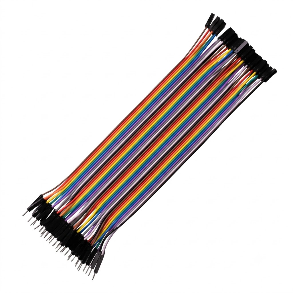  Male To Female Jumper Wires 40 Pcs 10cm