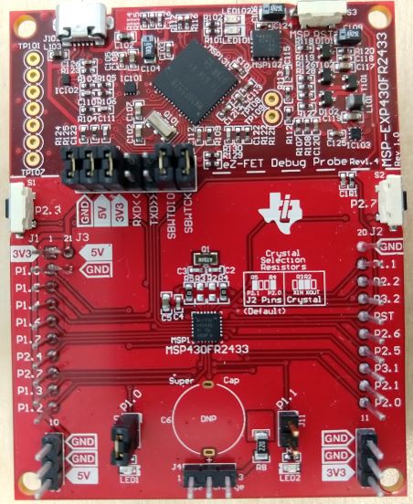 MSP-EXP430FR2433 - Texas Instruments LaunchPad Development Kit