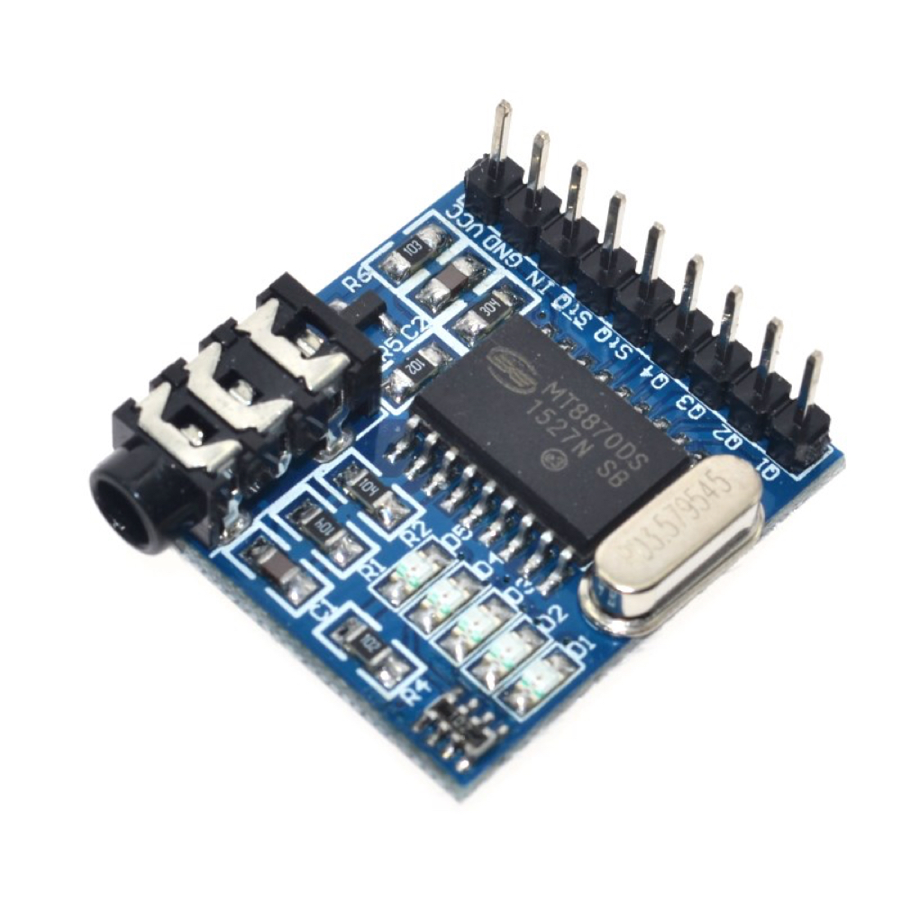 DTMF Decoder Module MT8870 for Arduino and Raspberry Pi