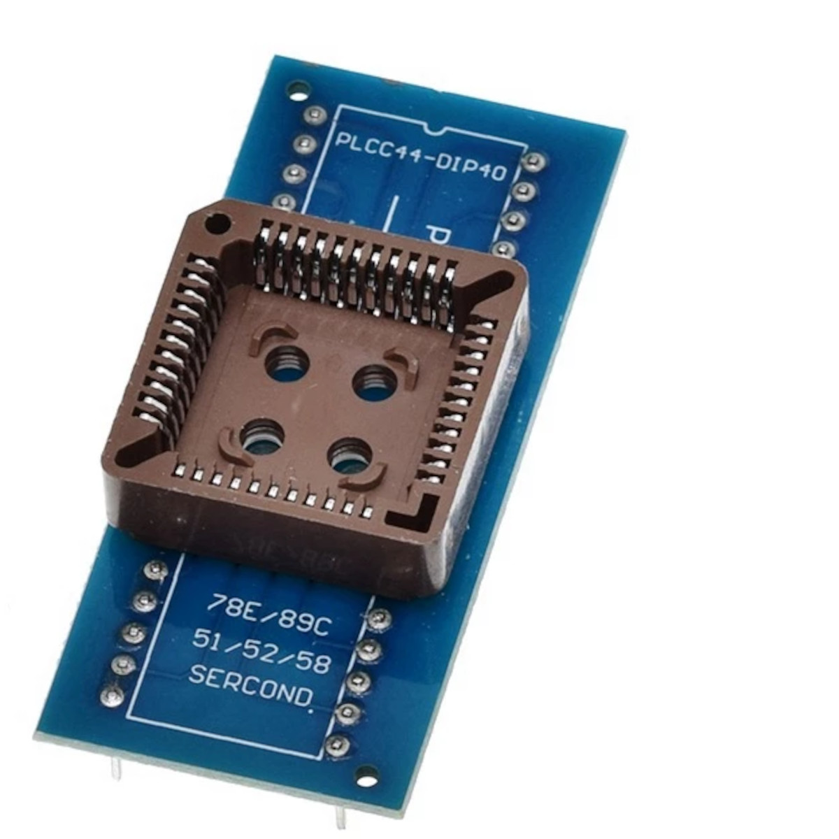 PLCC44 to DIP40 SMD IC Adapter Programmer Socket