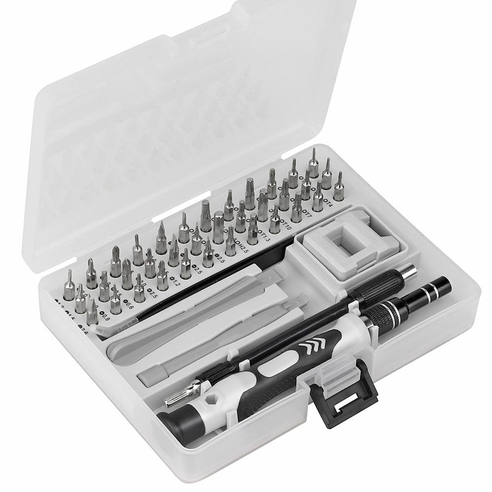 45 in 1 Mini Screw Driver Set with Magnetic Flexible Extension Rod