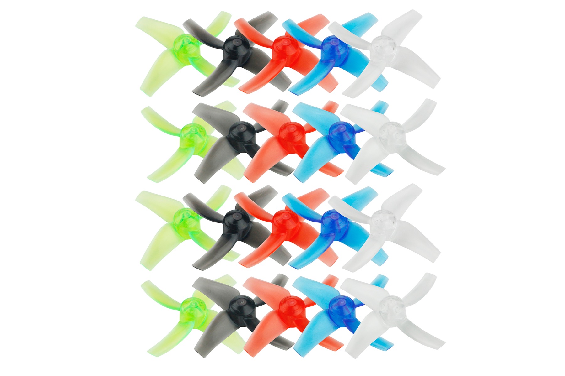 Propeller 4 Blade 48mm for Tiny Drones Robotics 48mm Dia, 1.5mm Shaft Hole