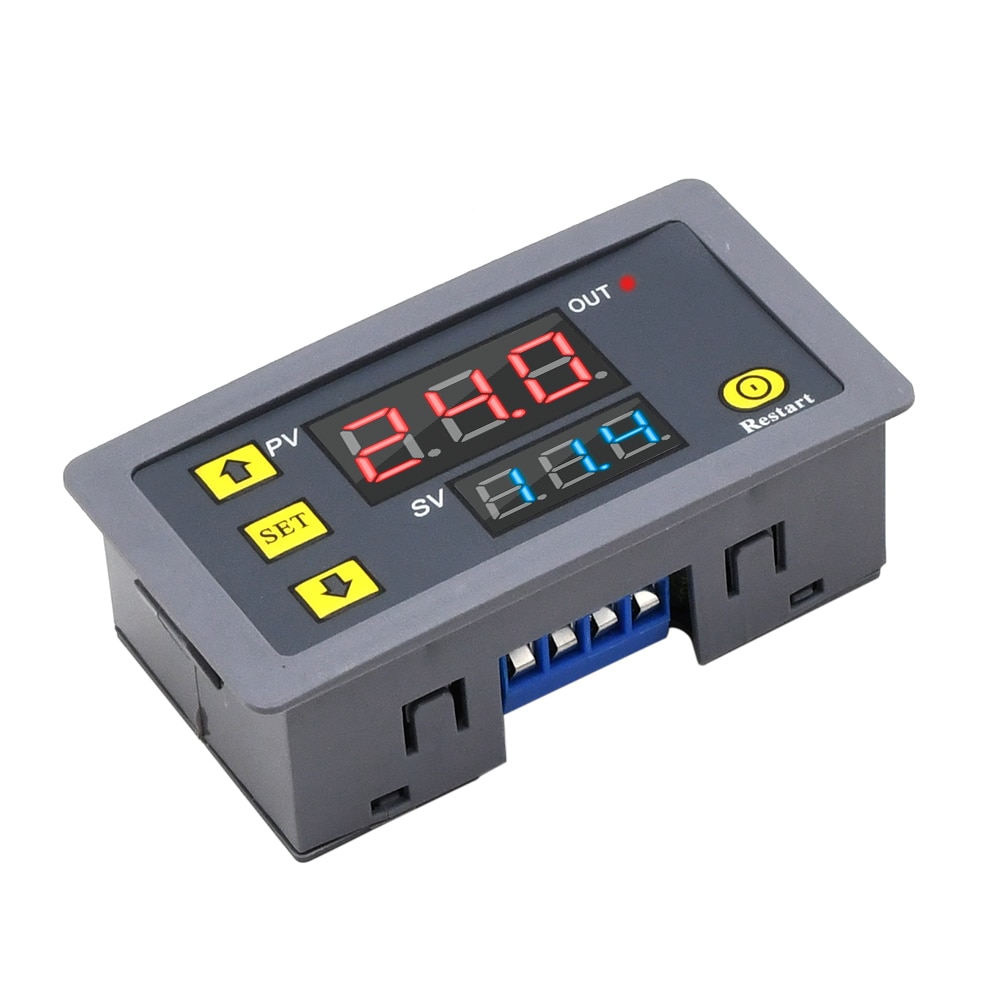 Timing Delay Relay Programmable Module 220V AC DC One Shot Cyclic