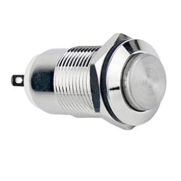 16mm ProMax PPS16000NL-01R Metal Push Button Switch High Head Latching