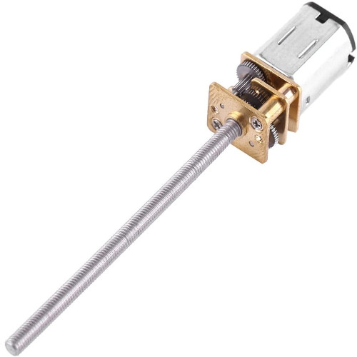 30 RPM 6V Linear Actuator N20 Micro Metal Gear Motor DC Motor with M4 Screw 100MM Lead Shaft
