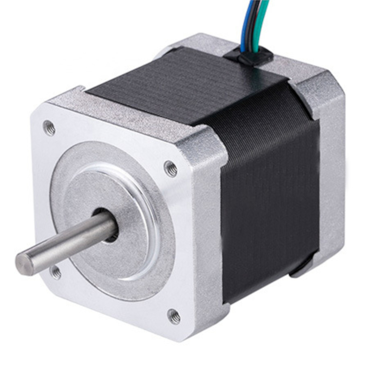 PB42HS34-0404 NEMA17 Stepper Motor With 300MM Cable, Round Shaft 1.8 degree
