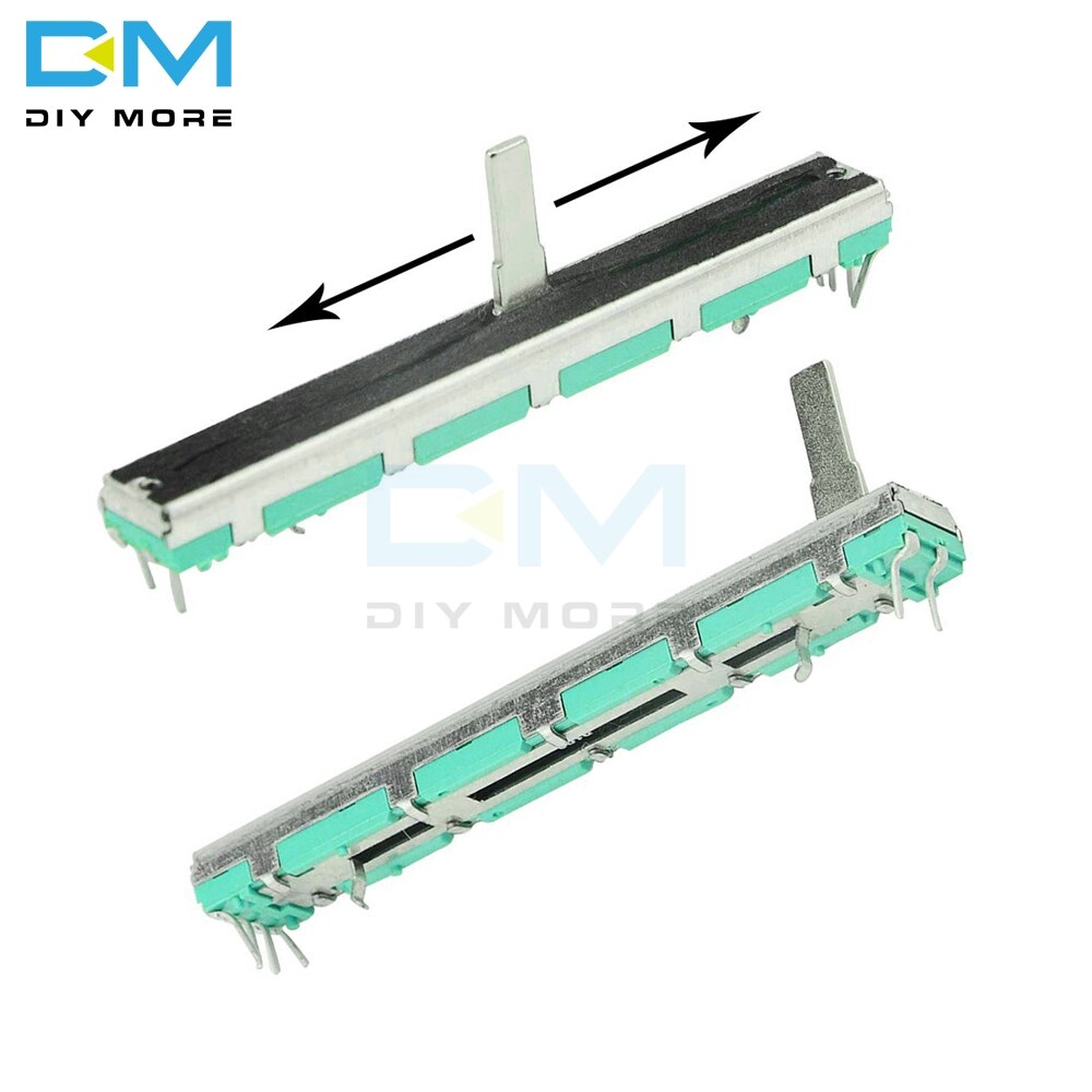 Linear Potentiometer with Handle 10K Slider - Large