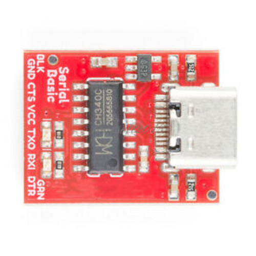 TYPE-C USB to TTL Serial Port CH340 USB Module Development Board DC 5V/ 3.3V