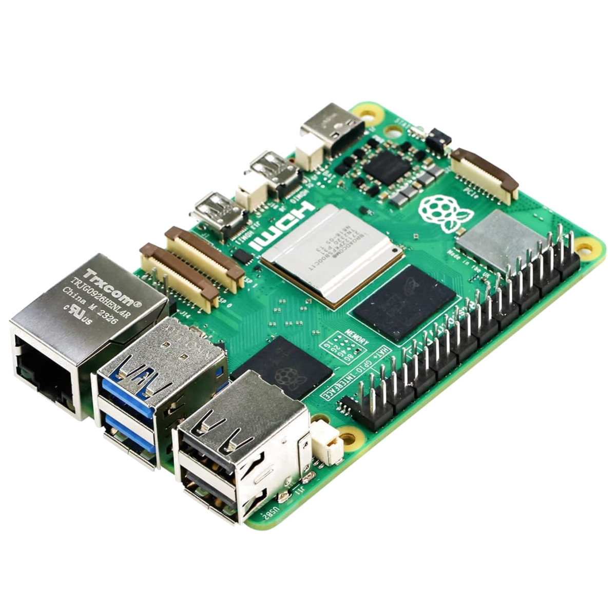Raspberry PI 5 Model B BCM2712 Arm Cortex-A76 4GB RAM 2.4GHZ Single Board Computer