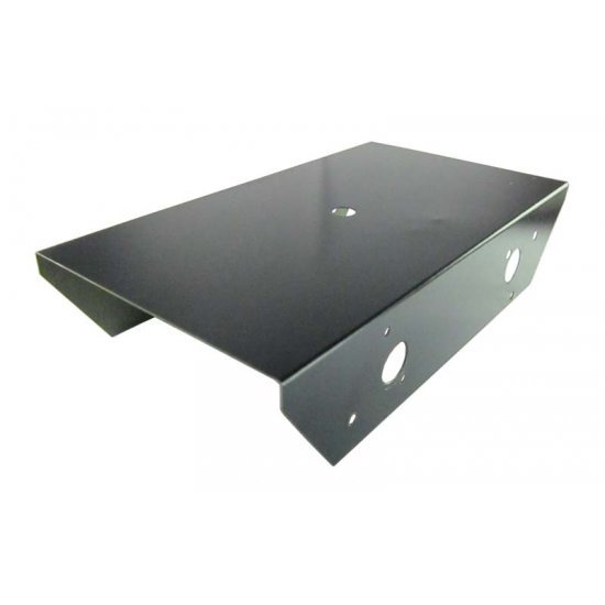 Advance 4 Wheel Metal Chassis Black for Robotics & Hobby Electronics 
