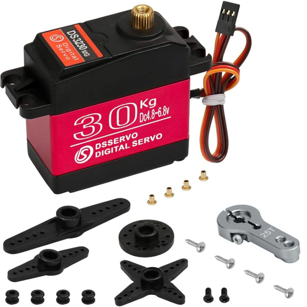 DS3230 30KG 180 Degrees High Torque Servo Metal Gear IP65
