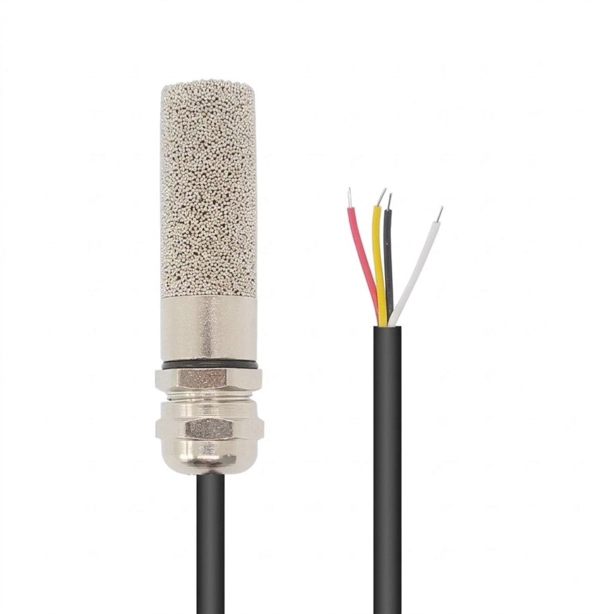 SHT30 Metal Waterproof Temperature and Humidity Sensor Probe 50cm Cable I2C