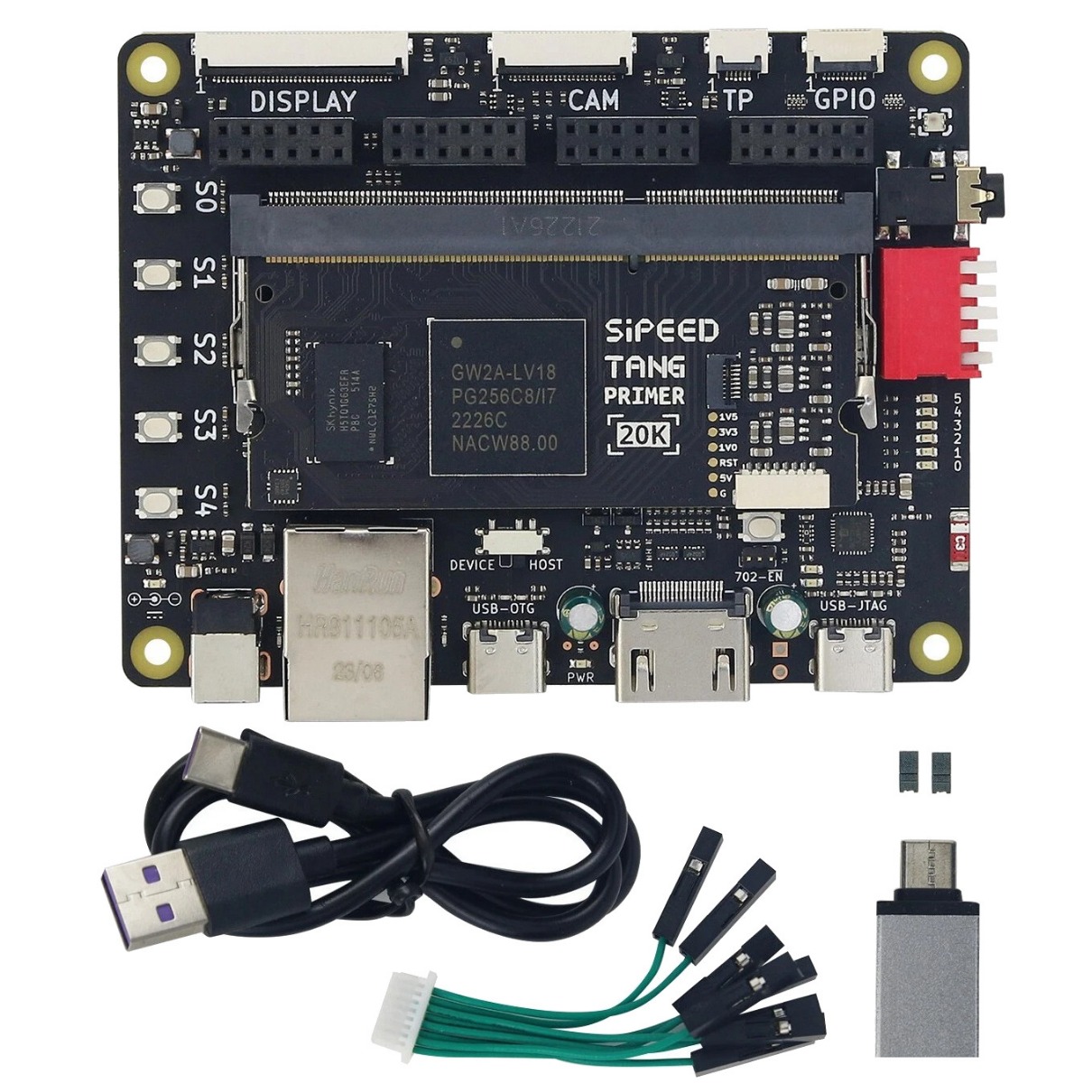 Sipeed Tang Primer 20K FPGA Development Kit with Dock Baseboard