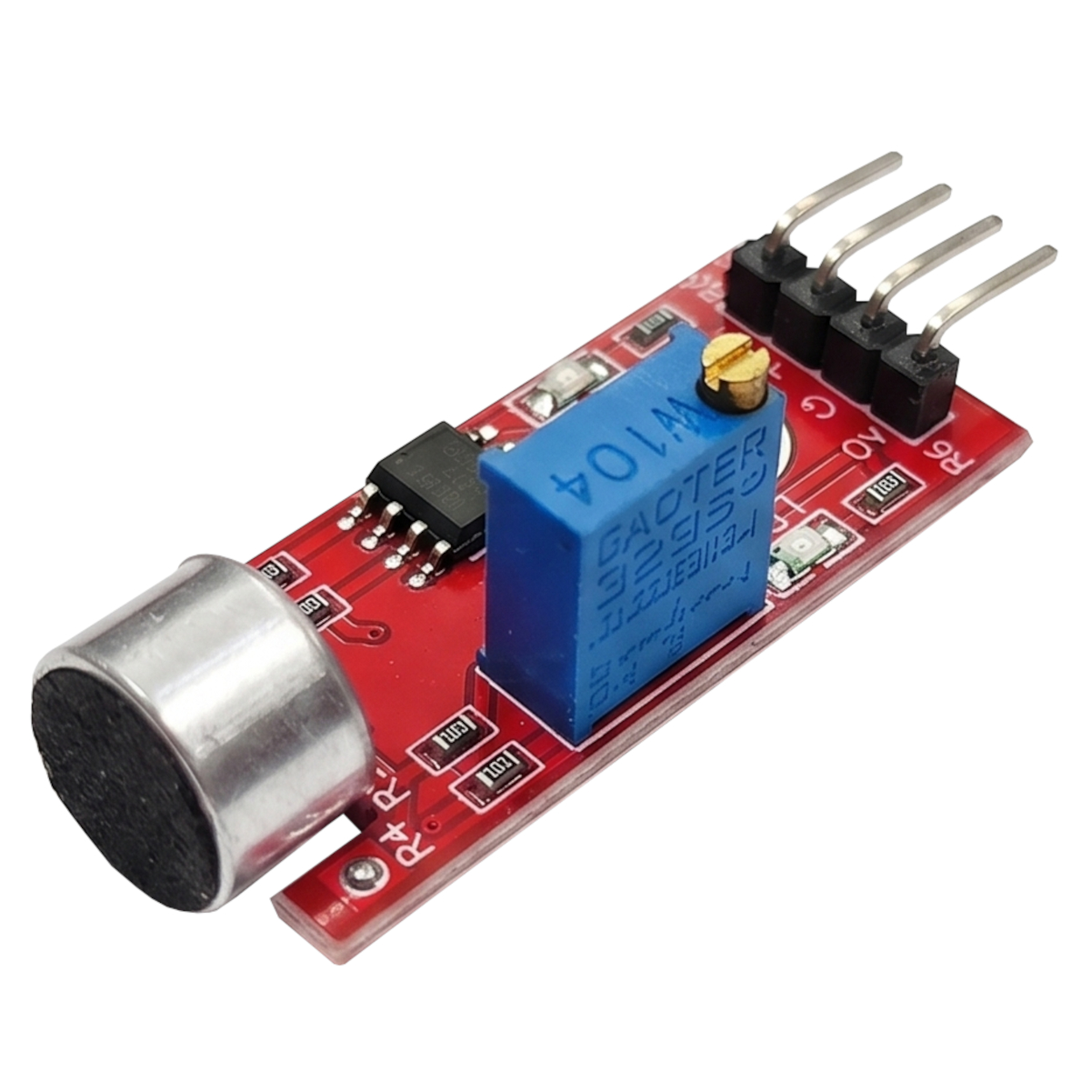 Sound & Audio Detection Sensor Module with LM393 Comparator for Arduino & Raspberry Pi
