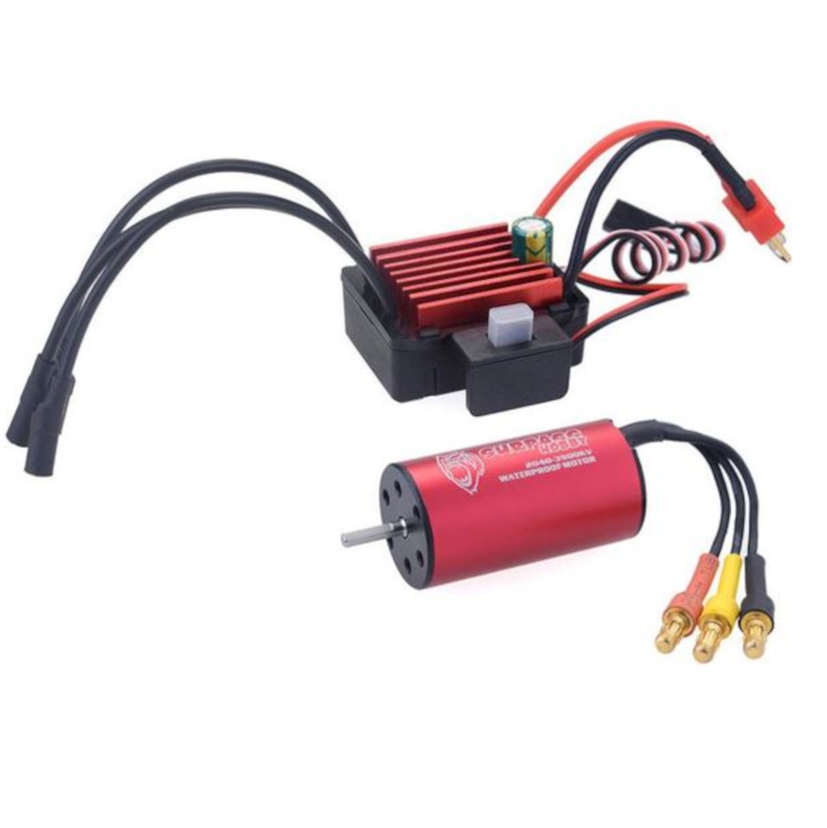 4600KV SURPASS HOBBY 2440 Brushless Motor 35A ESC Waterproof IP65