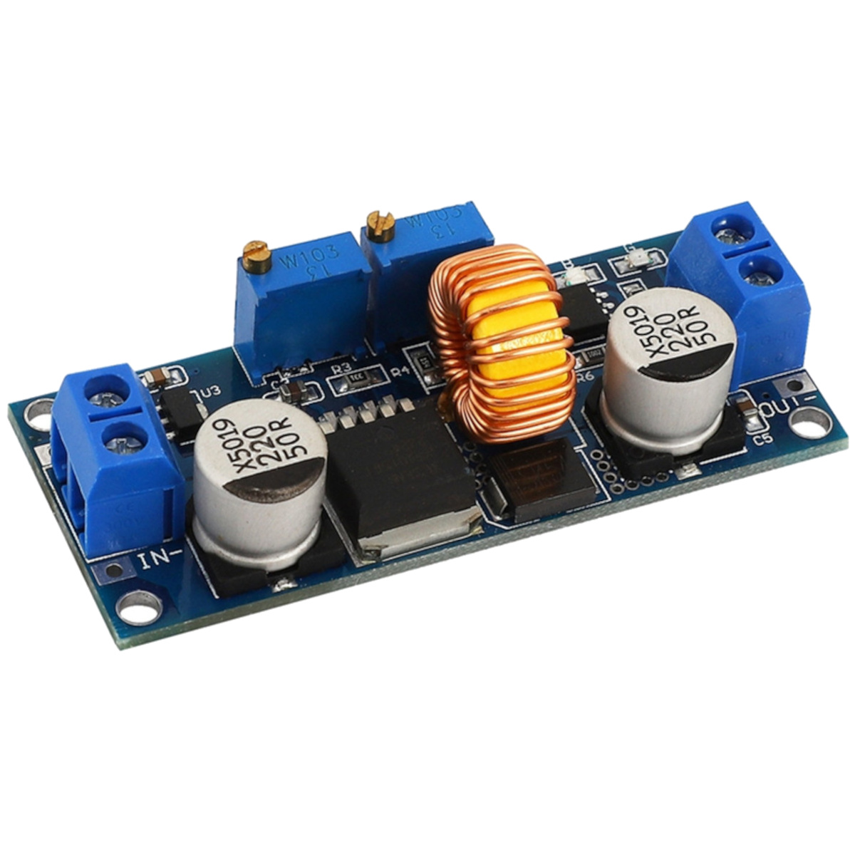 XL4015 5A Adjustable Step-Down Buck Converter - Constant Current/Voltage Module