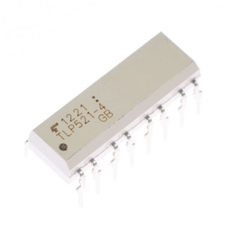 TLP521-4 Transistor Output Optocoupler DIP-16