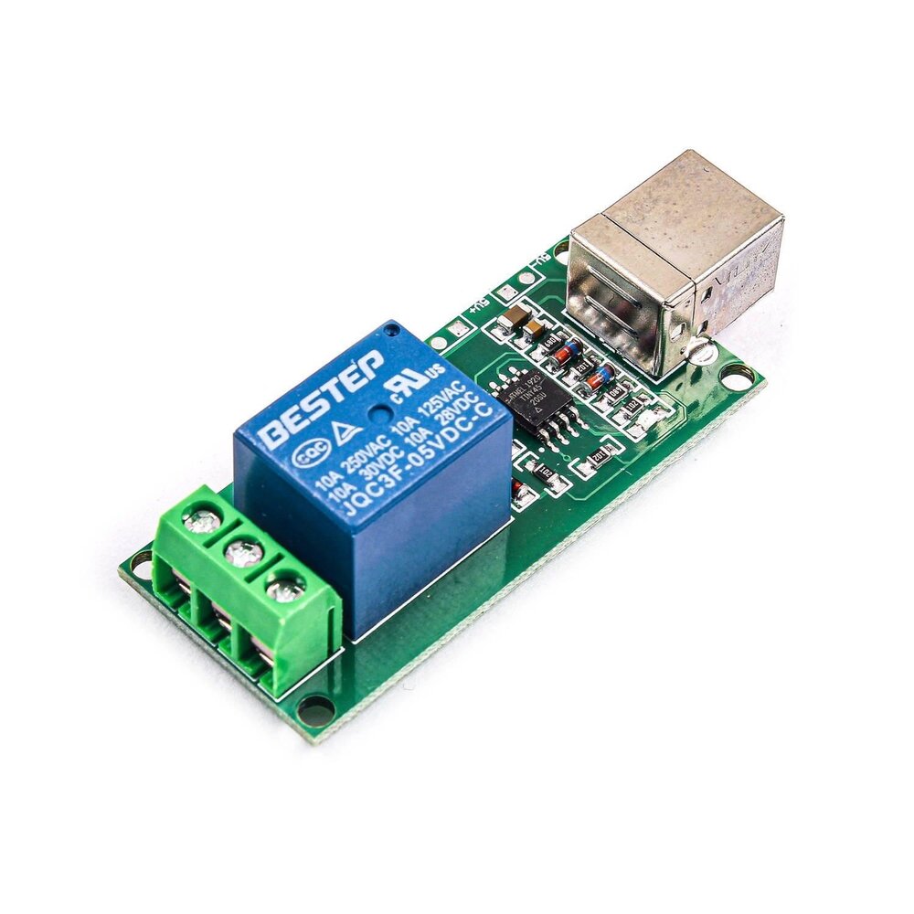 USB Relay Module 5V 1 Channel PC Control