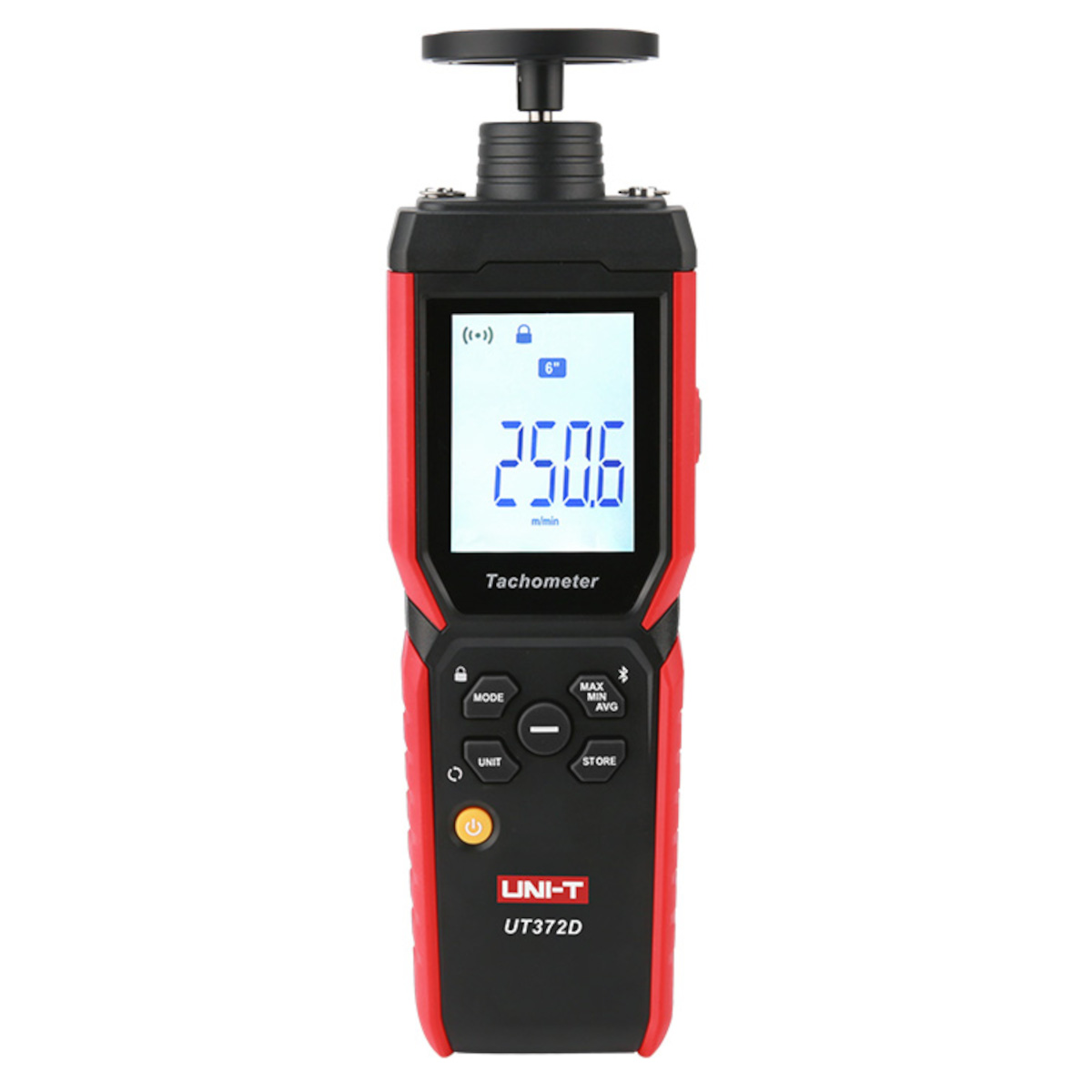 UT372D 2-in-1 contact and non-contact Tachometer UNI-T RPM Measuring Meter