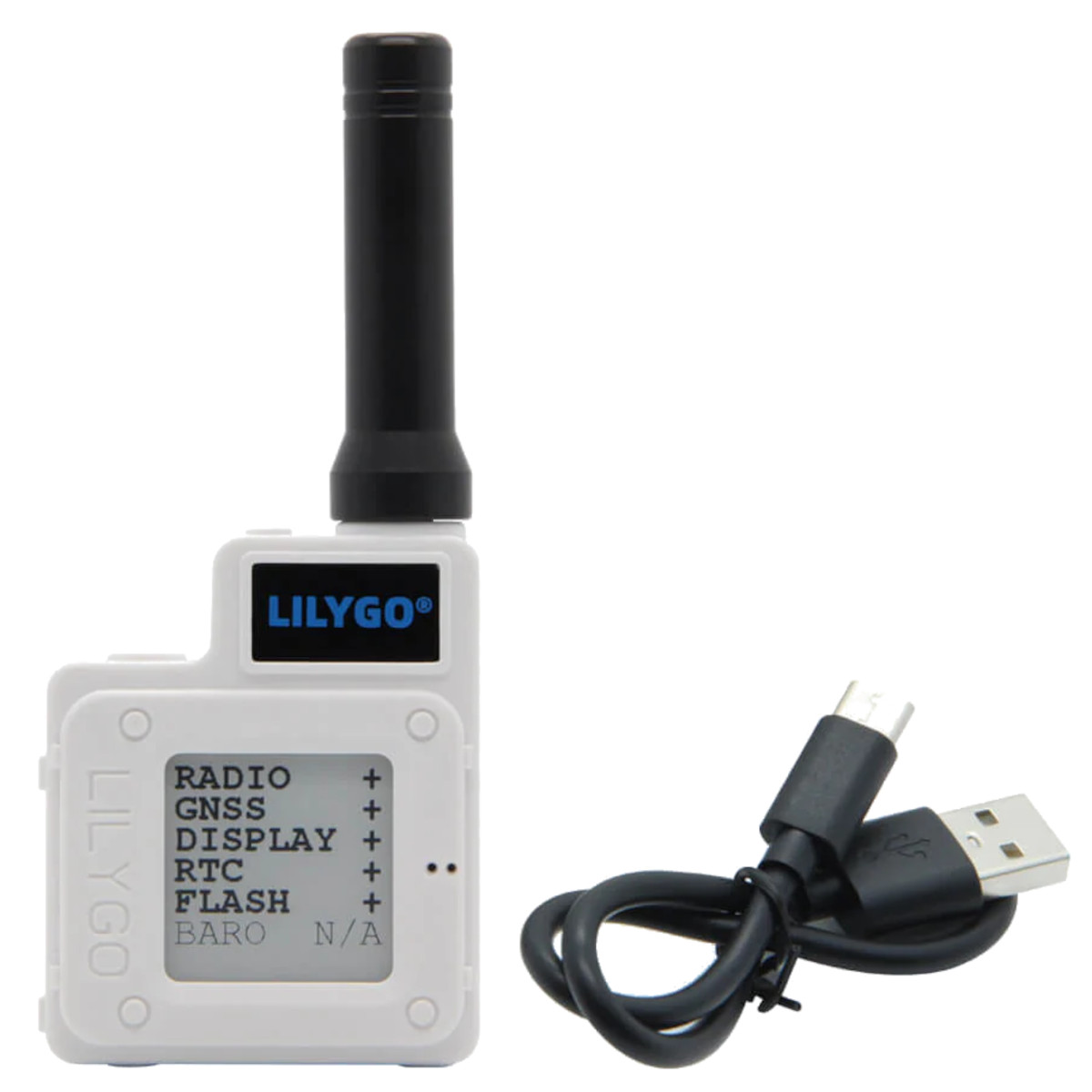 LILYGO T-Echo Meshtastic Node - nRF52840, 868MHz LoRa, 1.54" E-Paper, GPS (White)