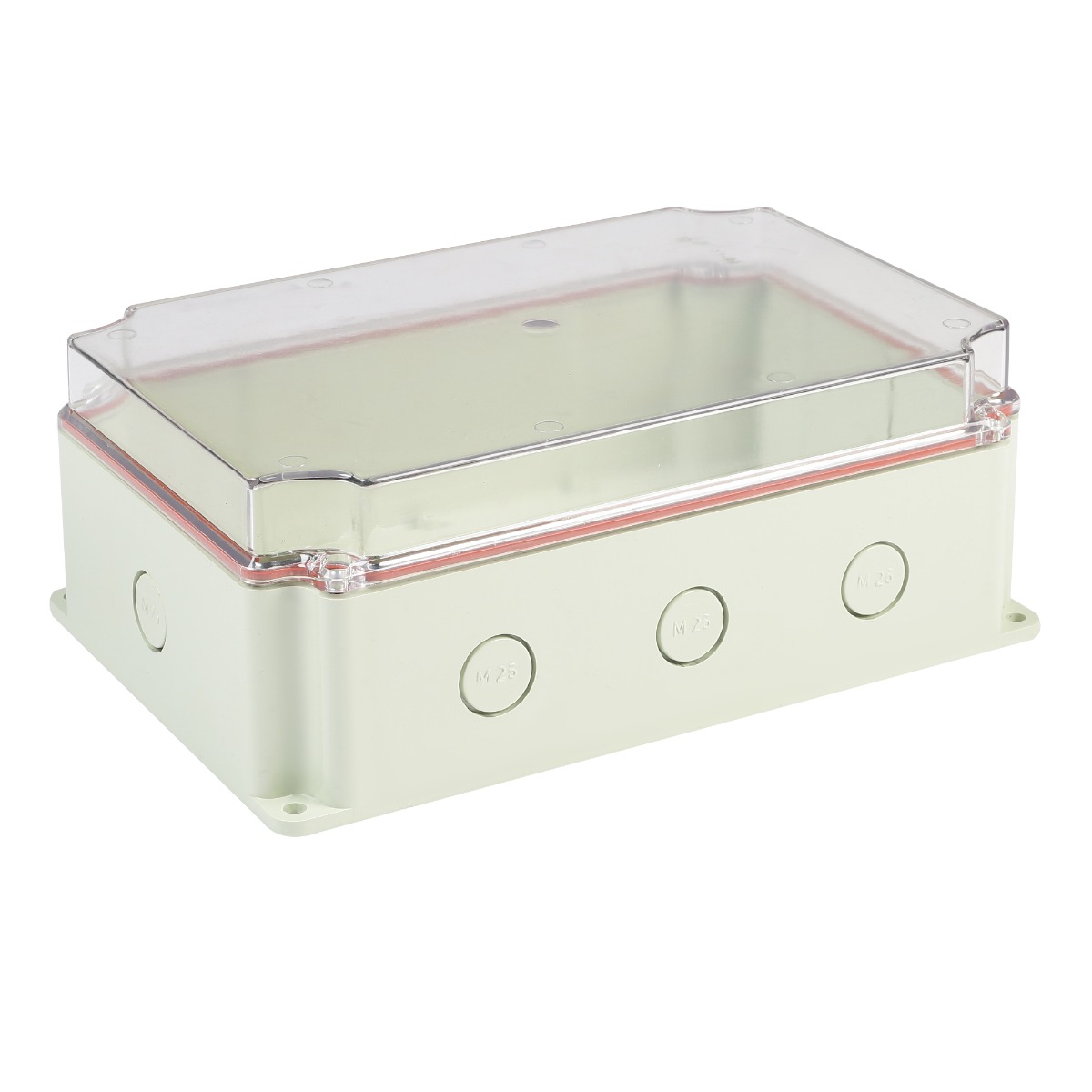 ProtechT WPE20T IP65 Waterproof Plastic Enclosure with Transparent Lid