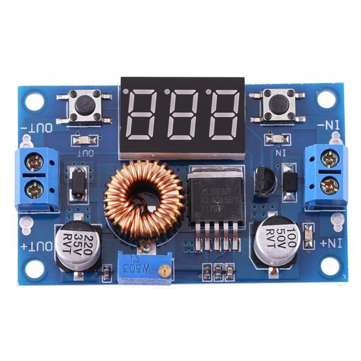 XL4015 5A DC-DC Step Down Adjustable Voltage Power Supply Buck Module
