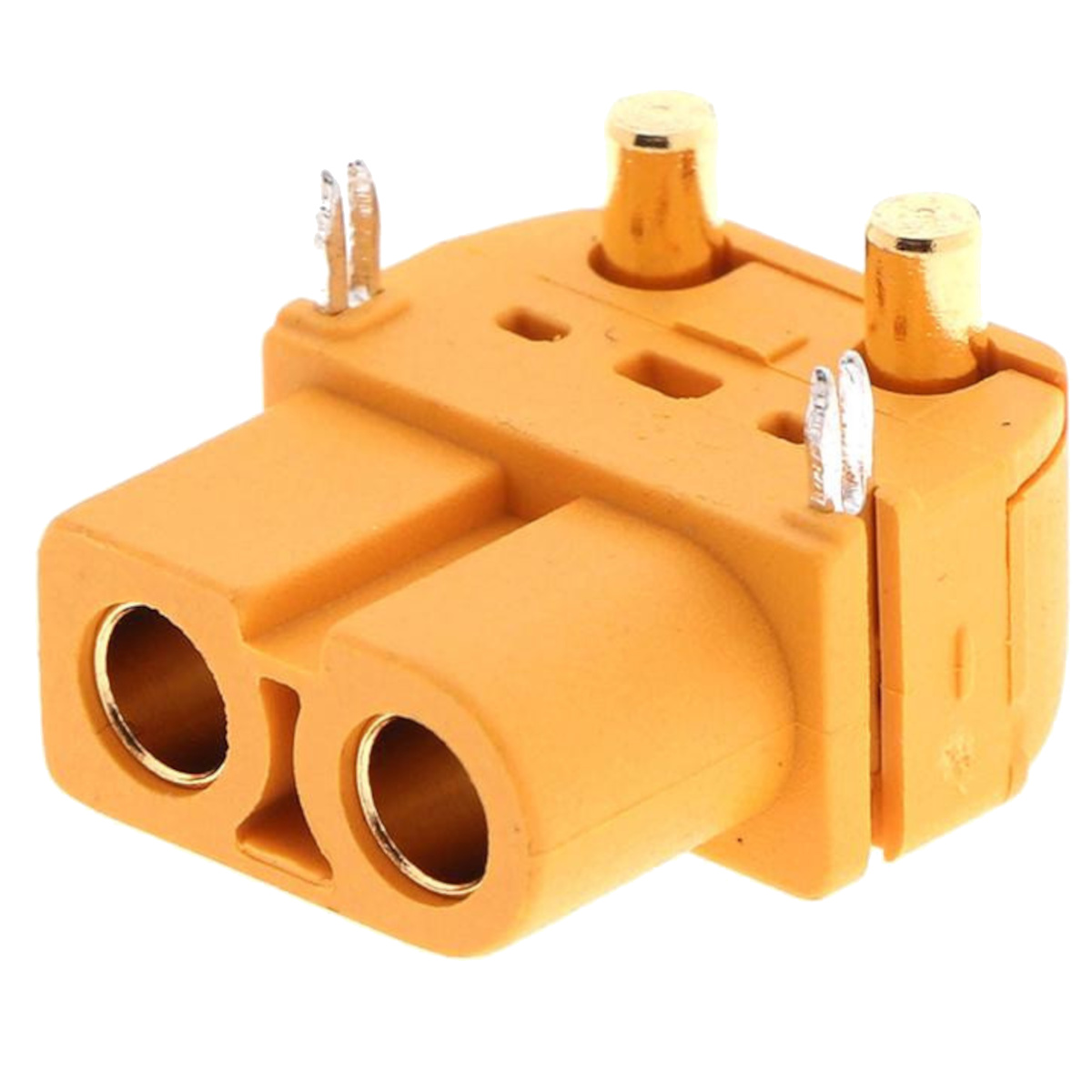 XT60PW-F Female Right-Angle PCB Connector - High Current Power Jack