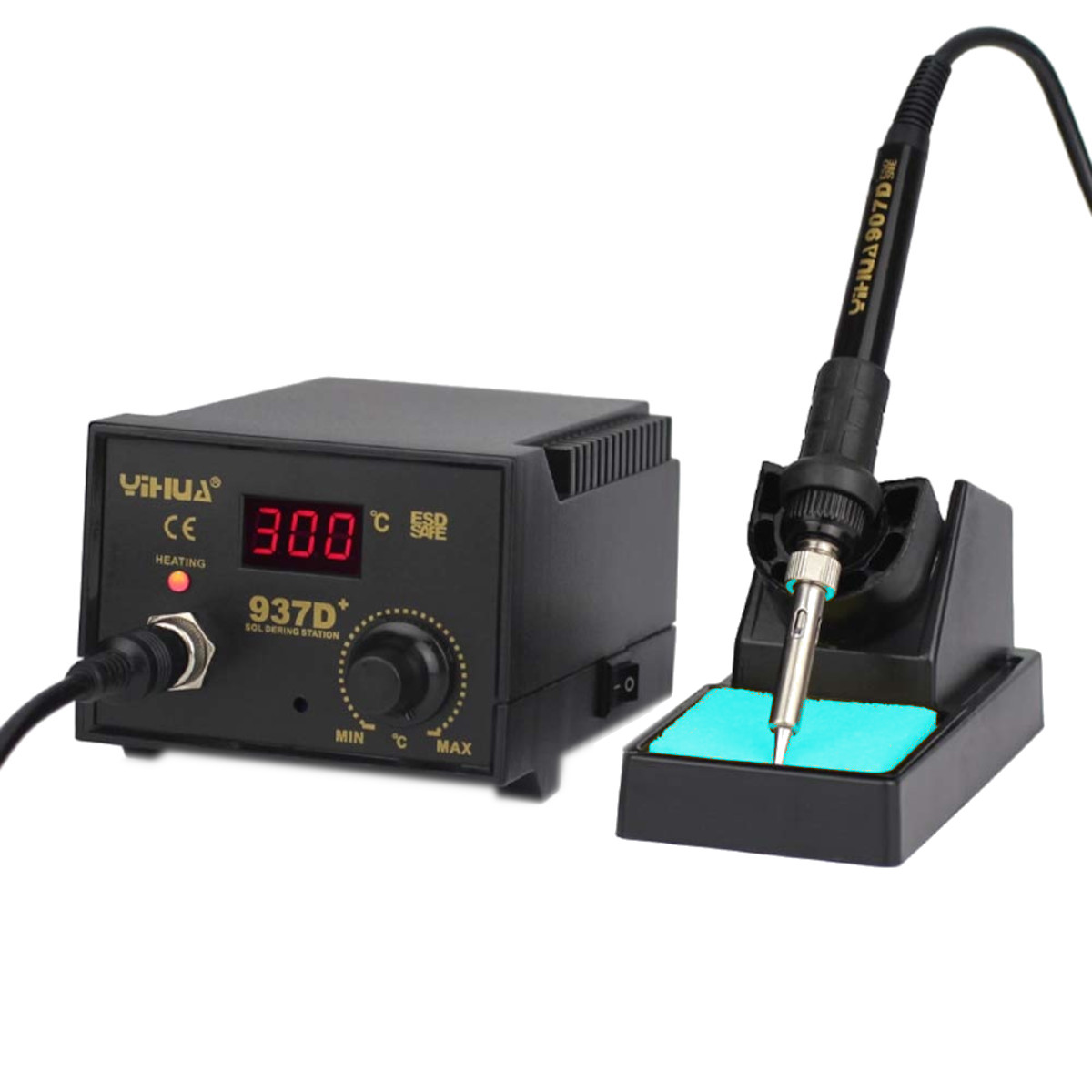 YIHUA 937D+ 60W High Power Soldering Station Constant Temperature Anti-static
