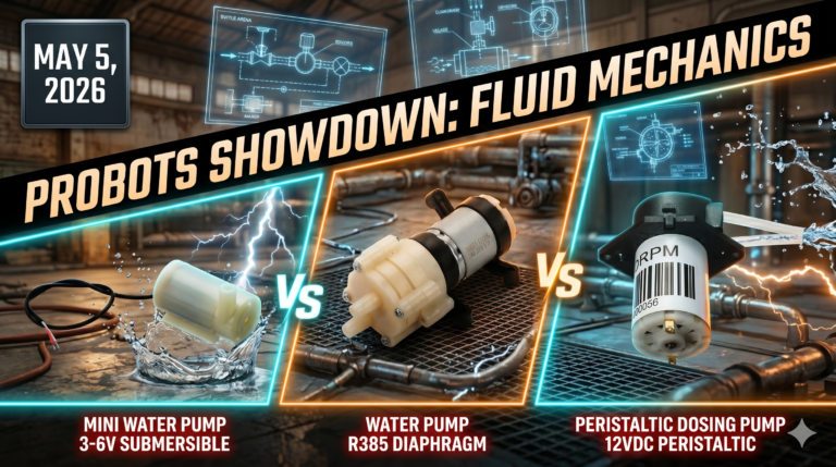 Showdown: Mini Water Pump Submersible vs Water Pump R385 Diaphragm vs Peristaltic Dosing Pump Peristaltic