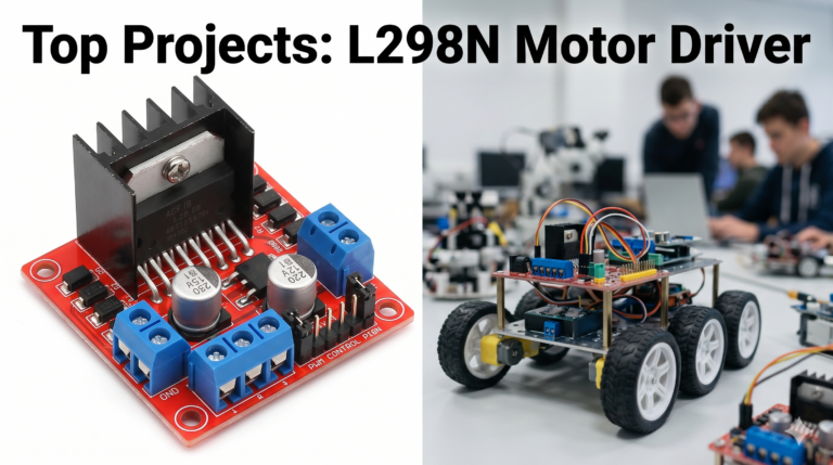 Top Robotics & Automation Projects with Motor Drivers in Apr 2026