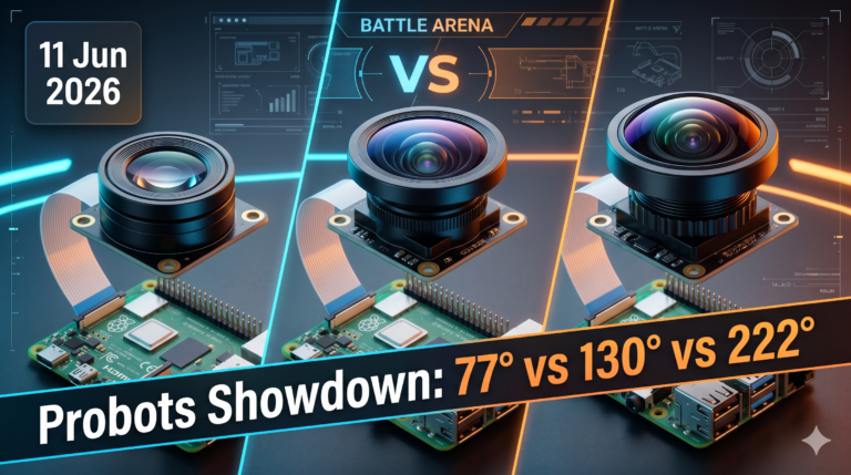 Showdown: 77° Camera vs 130° Wide-Angle vs 222° Fisheye