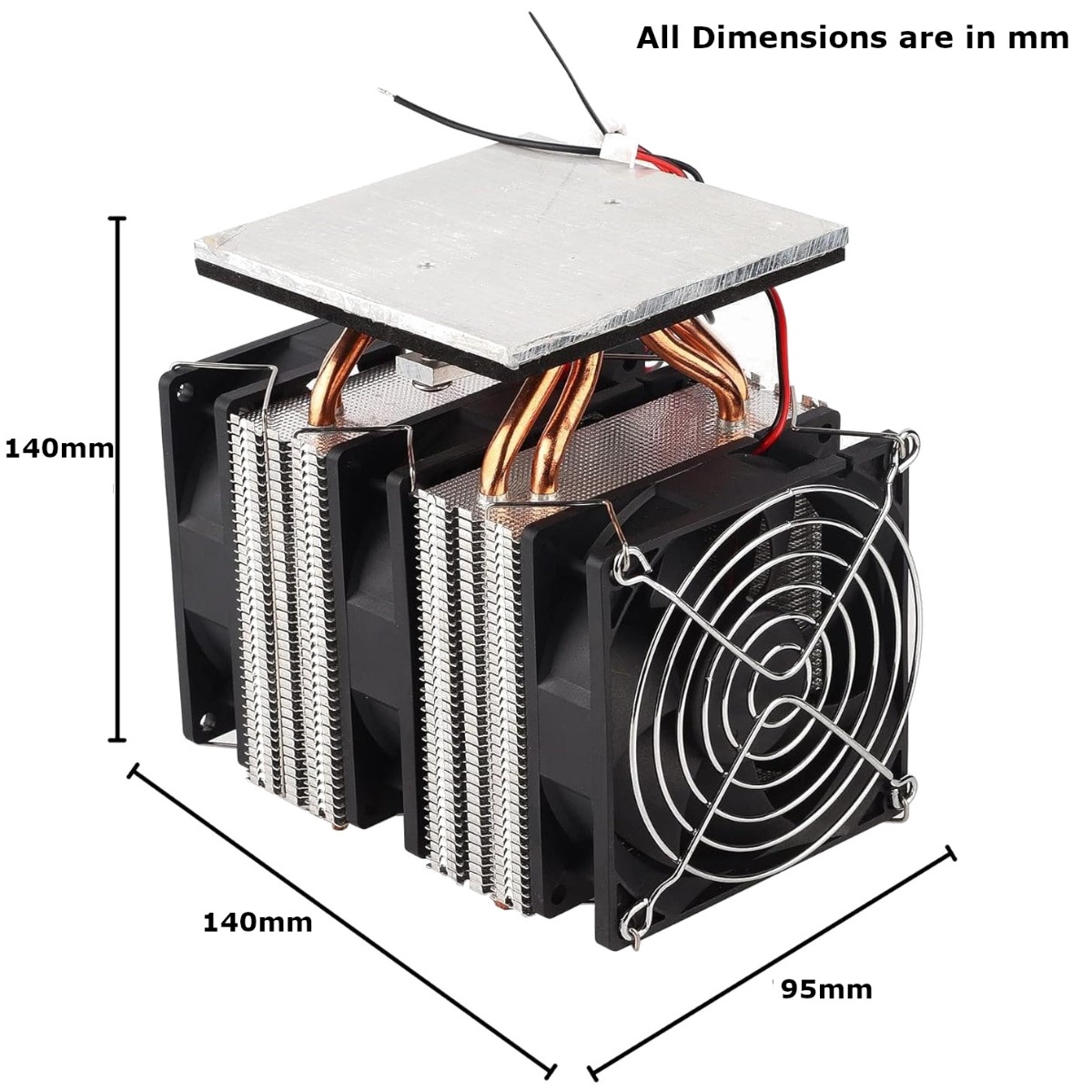 240W 12V ThermoElectric Peltier Cooling Plate DIY KIT